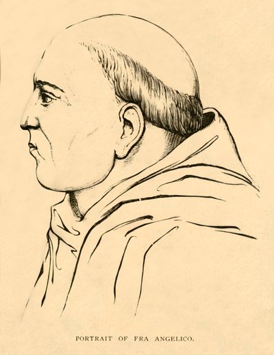 Portrait of Fra Angelico by Unbekannt