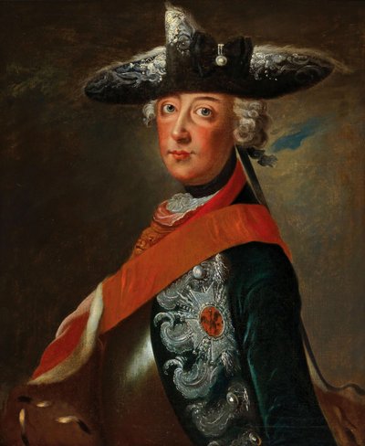 Portrait of Frederick II of Prussia by Unbekannt