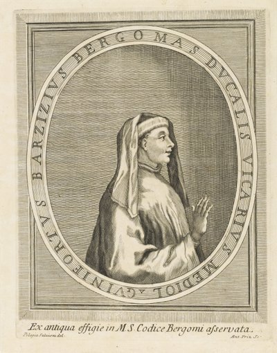 Portrait of Gasparinus de Bergamo, 1716-1717 by Unbekannt