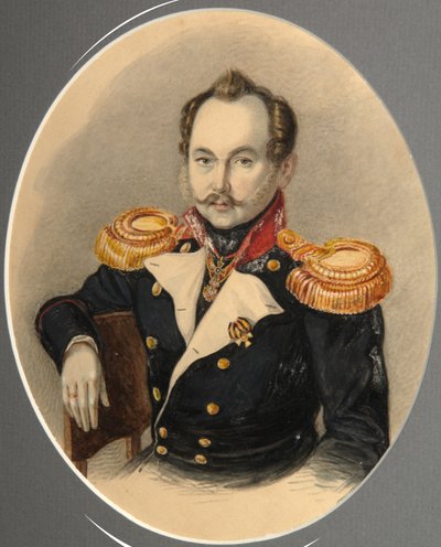 Portrait of Grigory Maximovich Rehbinder by Unbekannt