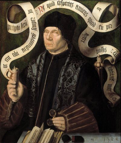 Portrait of Jacob van Driebergen 1436-1509 by Unbekannt