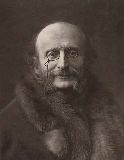Portrait of Jacques Offenbach by Unbekannt