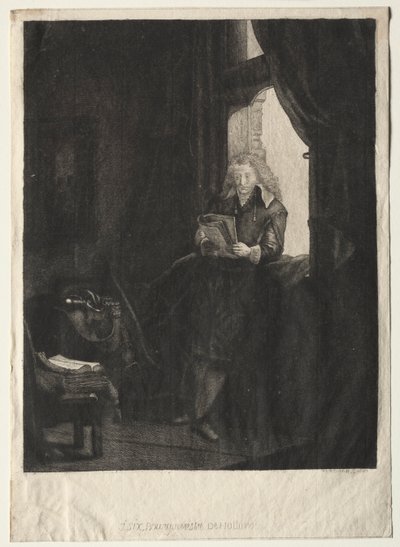 Portrait of Jan Six by Unbekannt