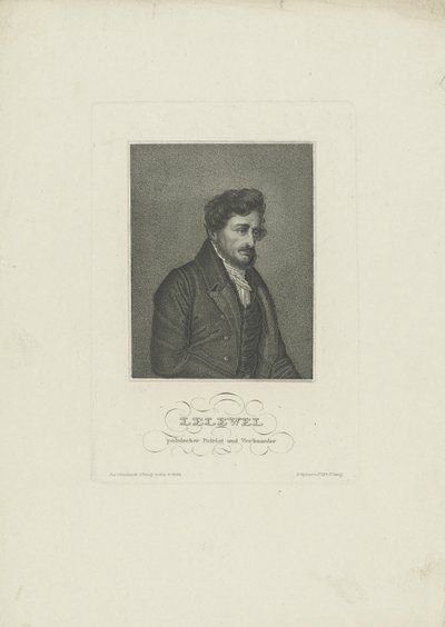 Portrait of Joachim Lelewel, 1786-1861, 1830s by Unbekannt
