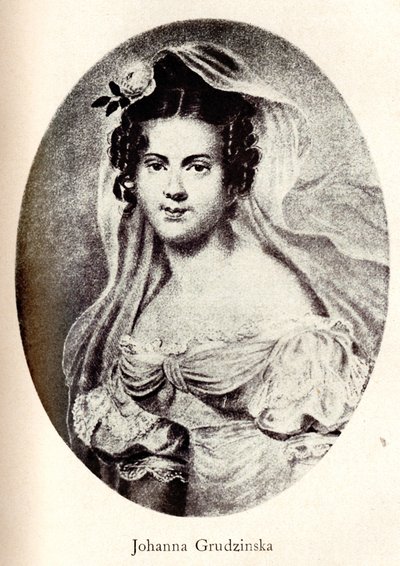 Portrait of Joanna Grudzinska by Unbekannt