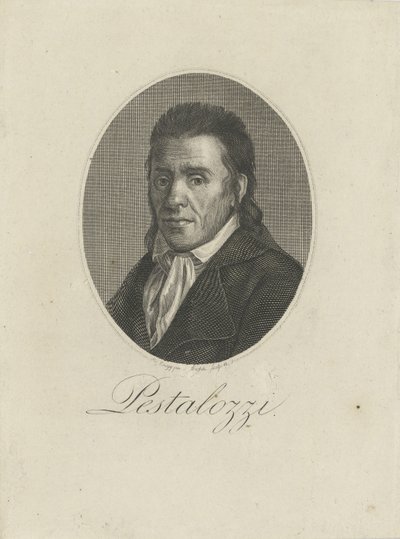 Portrait of Johann Heinrich Pestalozzi by Unbekannt