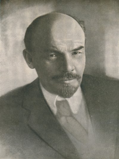 Portrait of Lenin, c1920s, 1939 by Unbekannt