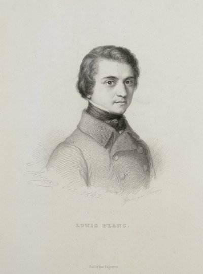 Portrait of Louis Blanc by Unbekannt