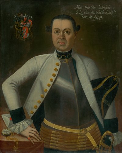 Portrait of Marcus Horváth-Stančič by Unbekannt