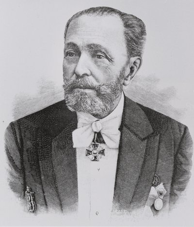 Portrait of Marius Petipa by Unbekannt