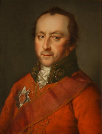 Portrait of Pavel Ivanovich Golenishchev-Kutuzov by Unbekannt
