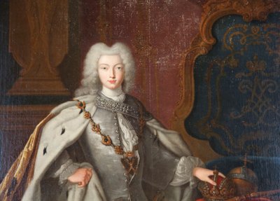 Portrait of Peter II, c1728 by Unbekannt