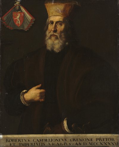 Portrait of Roberto Castiglione by Unbekannt