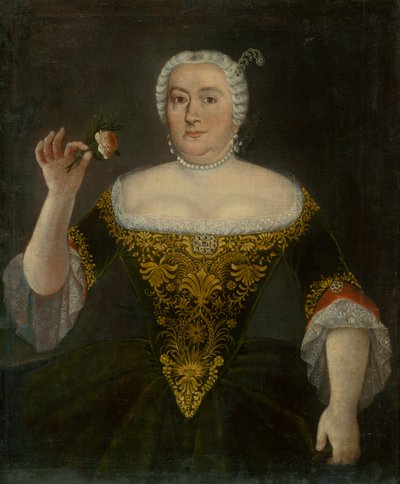 Portrait of Ružena Révayová-Medňanská by Unbekannt