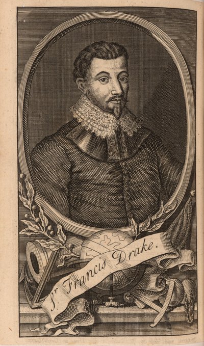 Portrait of Sir Francis Drake by Unbekannt