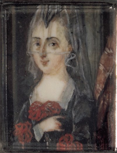 Portrait of Vibeke Kruse by Unbekannt