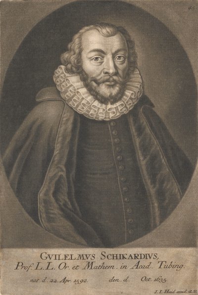 Portrait of Wilhelm Schickard by Unbekannt