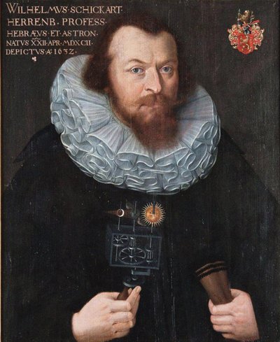Portrait of Wilhelm Schickard 1592-1635, 1632 by Unbekannt