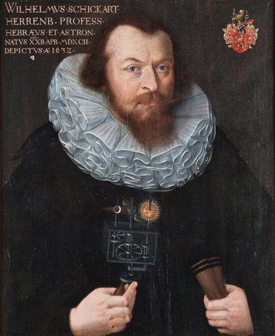 Portrait of Wilhelm Schickard, 1592-1635, 1632 by Unbekannt