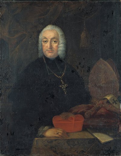 Portrait of a Cardinal by Unbekannt