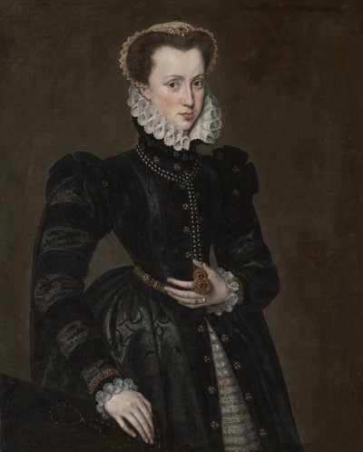 Portrait of a Court Lady by Unbekannt