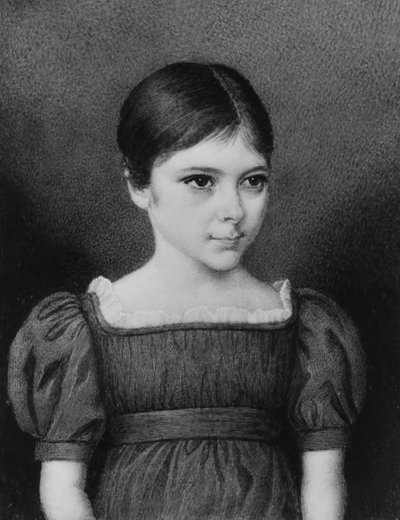 Portrait of a Girl by Unbekannt