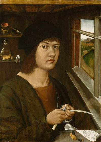 Portrait of a Young Artist by Unbekannt
