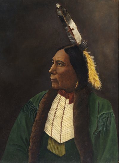 Portrait of an American Indian, ca. 1900 by Unbekannt