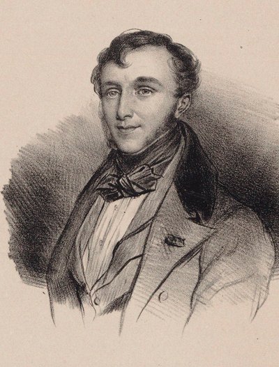Portrait of the composer Friedrich Kalkbrenner 1785-1849 by Unbekannt