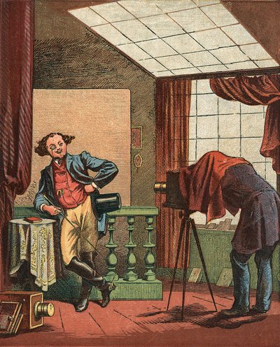 Portrait Photographers Studio, 1871 by Unbekannt