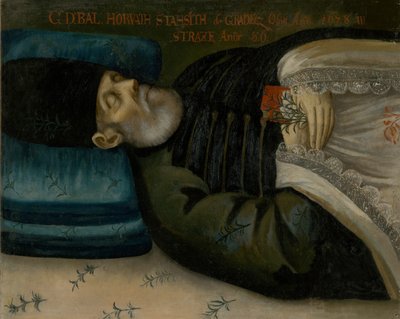 Posthumous Portrait of B. Horvath-Stansith by Unbekannt