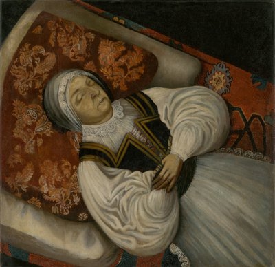 Posthumous Portrait of K. Horvath-Stansith, born Kiss by Unbekannt
