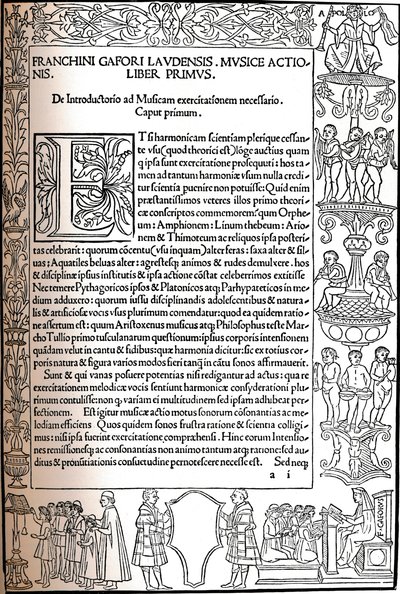 Practica Musicae, 1496, 1917 by Unbekannt