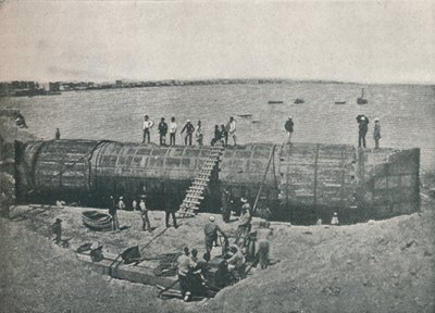Preparing to Launch, 1877 by Unbekannt