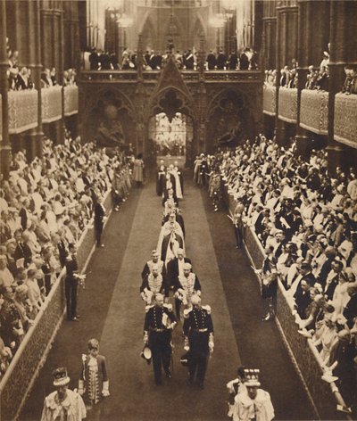 Prime Ministers in the Abbey, May 12, 1937 by Unbekannt