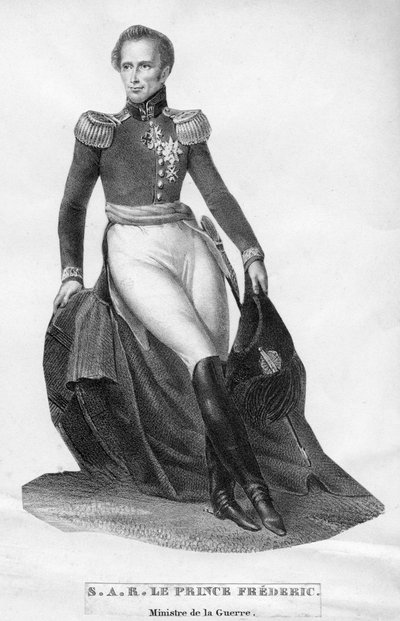 Prince Frederic, Minister of War, c19th century by Unbekannt
