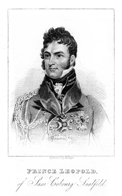 Prince Leopold of Saxe-Coburg-Saalfeld by Unbekannt