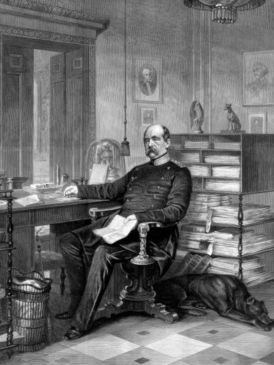 Prince Otto von Bismarck by Unbekannt