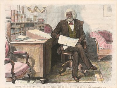 Print of Frederick Douglass by Unbekannt