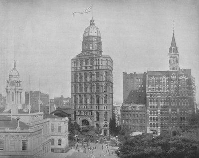 Printing House Square, New York by Unbekannt
