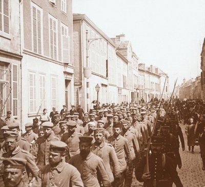 Prisoners, Chalons, Northern France by Unbekannt