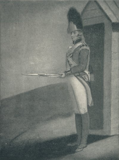 Private, Grenadier Guards 1760, 1760 1909 by Unbekannt