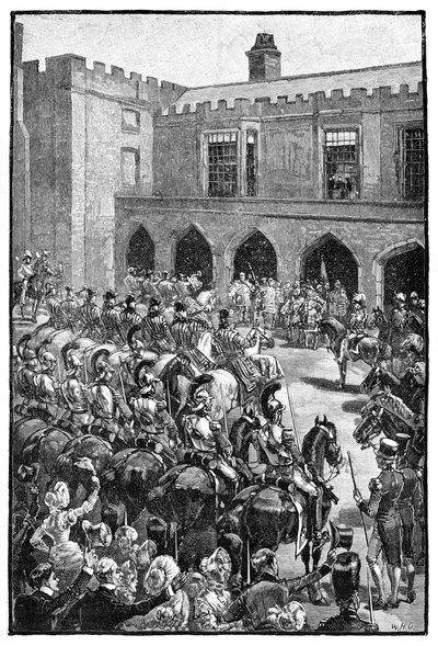 Proclamation of the Queen by Unbekannt