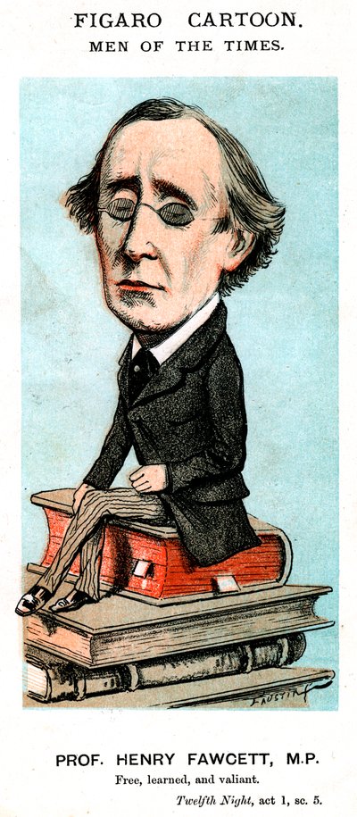 Prof Henry Fawcett, MP by Unbekannt