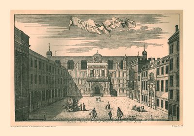 Prospect of the London Guild Hall, 1755, 1886 by Unbekannt