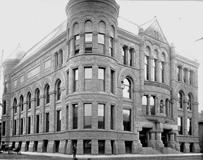 Public Library Building, Minneapolis, Minnesota, USA, c. 1900 by Unbekannt