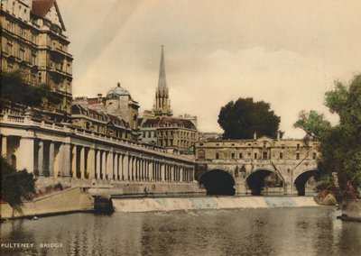 Pulteney Bridge, Bath, Somerset by Unbekannt