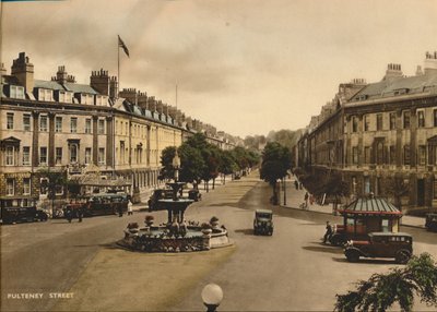 Pulteney Street, Bath, Somerset, c1925 by Unbekannt