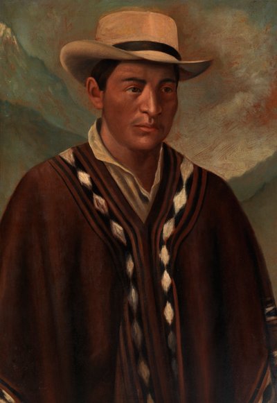Quechua Indian by Unbekannt
