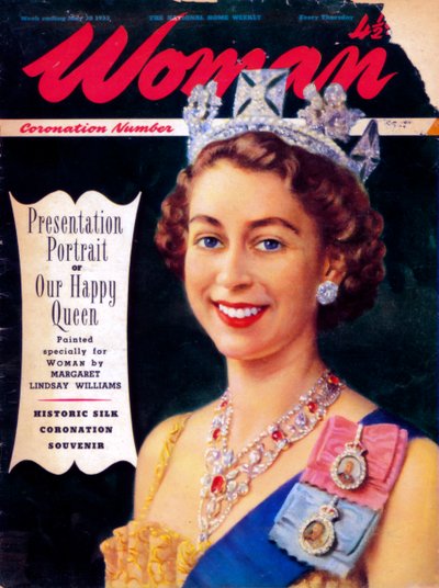 Queen Elizabeth II b1926 by Unbekannt